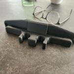 Ski and pole holder (no supports)