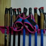 Cross Country Ski Pole Holder