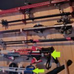 Ski holder / ski hook - wall mounting (upper hook REMIX)