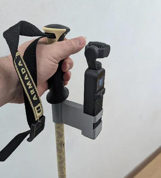 DJI Osmo Pocket 2 - Ski Pole Clip