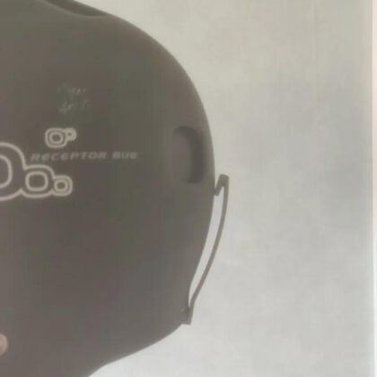 Ski goggle clip for Poc Receptor Bug