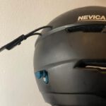 Ski helmet hook