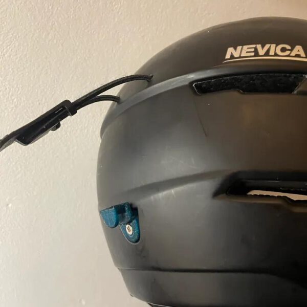 Ski helmet hook